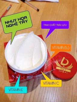 Kem dưỡng trắng Body siêu trắng lựu đỏ Duly..