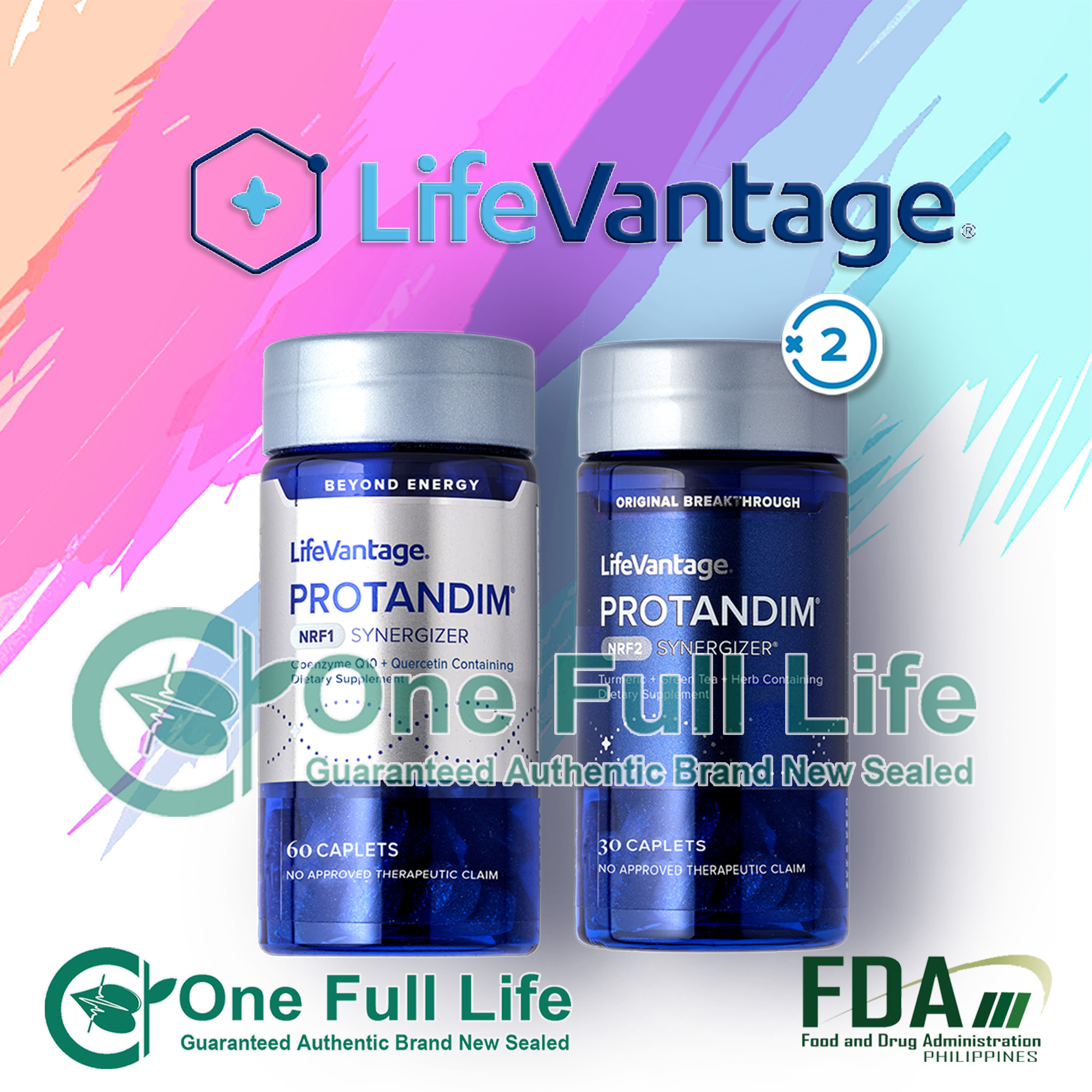 LifeVantage Protandim NRF2 Synergizer Natural Cellular Repair and