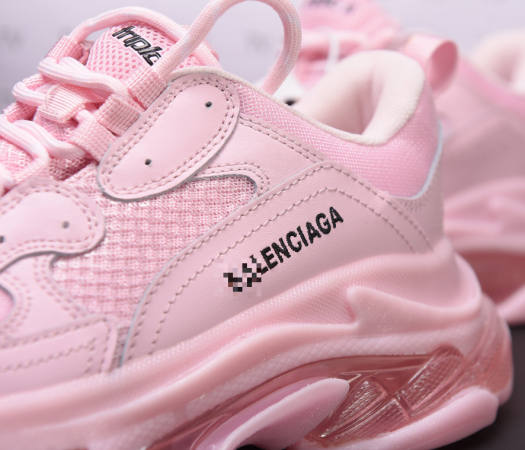 Giày Thể Thao Nam Nữ Sneaker Balen Đế Khí Hồng Phấn