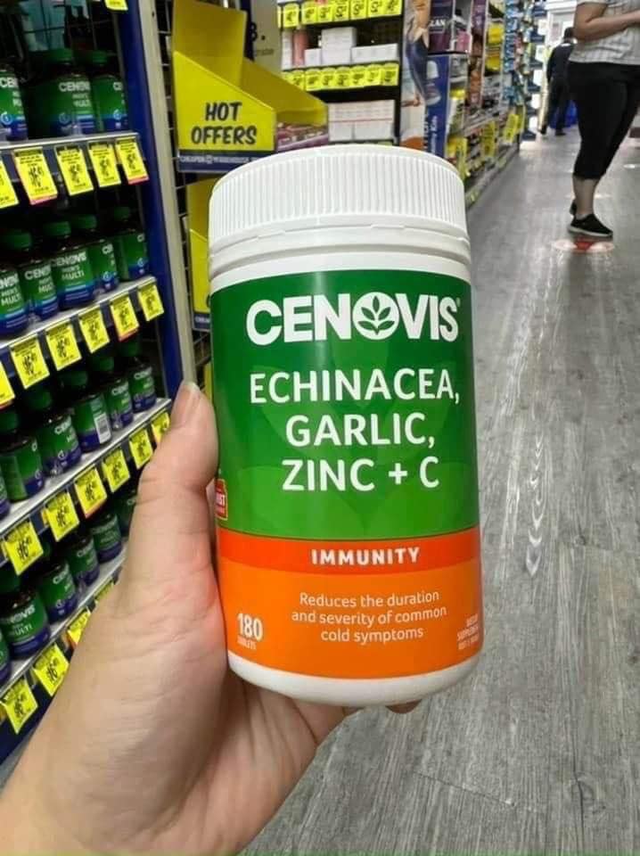 Cenovis Echniacea Garlic ZinC &amp; C