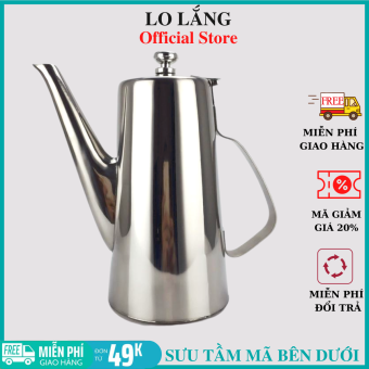 Bình trà đựng nước , cafe 2L inox tốt đa năng vòi rót dài tiện dụng cao cấp