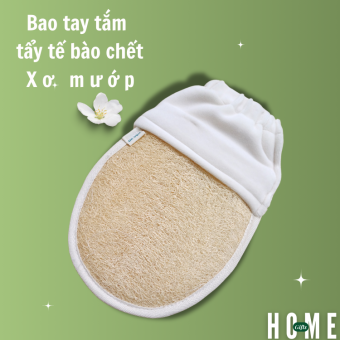 Bao Tay Tắm Xơ Mướp – Găng Tay Tắm – Xơ Mướp Tắm