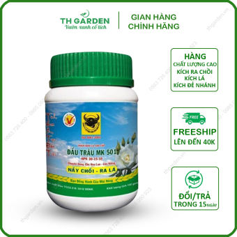 Phân Bón Lá Đầu Trâu 501 - Phân Bón Lá Nảy Chồi, Ra Lá, Đẻ Nhánh - Phân bón cho lan, phân bón choa hoa, cây cảnh