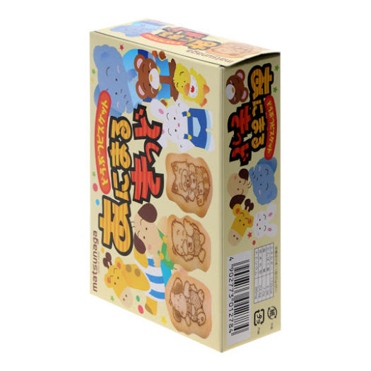Bánh quy hình thú Matsunaga 35g Nhật Bản, Matsunaga Seika Animaru Kid 35g,Bánh quy cho bé  ăn dặm từ 12M [DATE T6/2023]