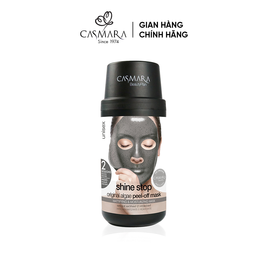 Casmara Mặt Nạ Đen Kiềm Dầu, Mụn - Shine Stop Maskit