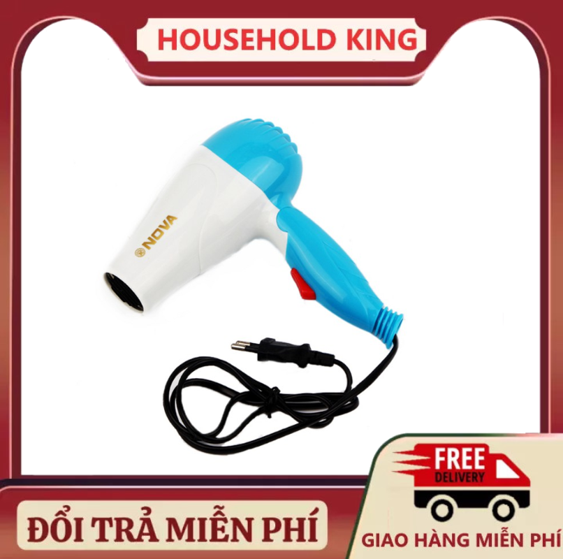 Máy sấy tóc mini Nova dễ thương - máy sấy tóc mini công suất nhỏ siêu đáng yêu - mấy sấy tóc mini gia đình - máy sấy tóc mini dành cho bạn gái - máy sấy tóc Nova 1000w