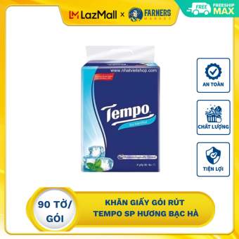 Khăn giấy gói rút Tempo SP hương bạc hà