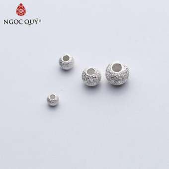Combo 4 bi bạc họa tiết xỏ ngang - Ngọc Qúy Gemstones