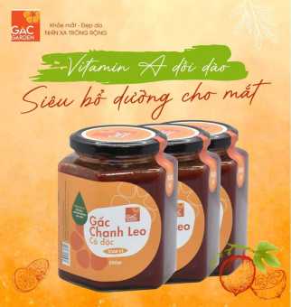 COMBO 3 HŨ GẤC CHANH LEO CÔ ĐẶC (VỪA VỊ) - HŨ THỦY TINH 550G