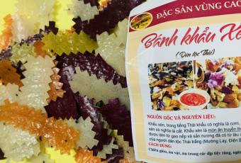 Khẩu xén (200g), bánh khẩu xén, bánh phồng tôm, đặc sản điện biên, thơm ngon, tuyệt vời