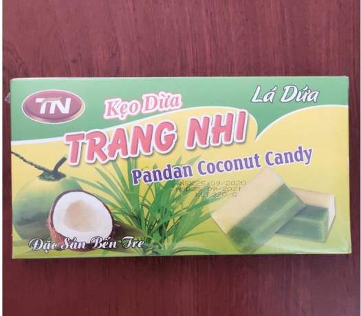 Kẹo dừa Lá Dứa đặc sản Bến Tre 320g