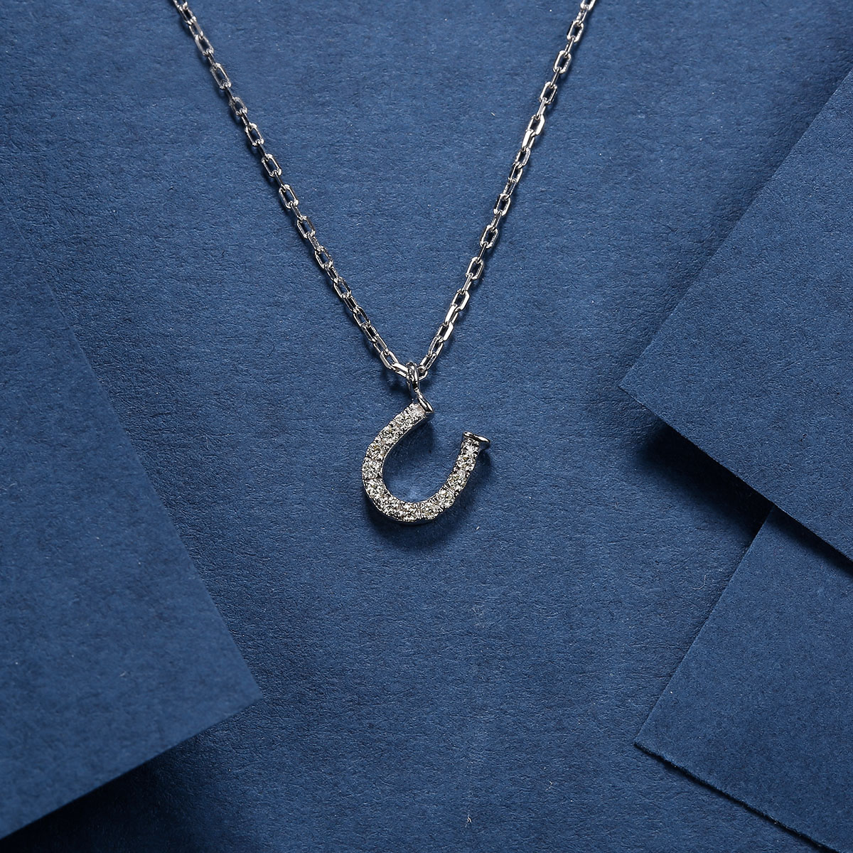 Rio Diamonds Lunie Diamond Necklace 18K White Gold · v4