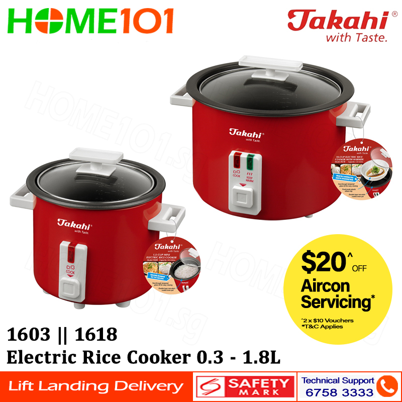 Takahi 1523 2-Cup Mini Electric Rice Cooker