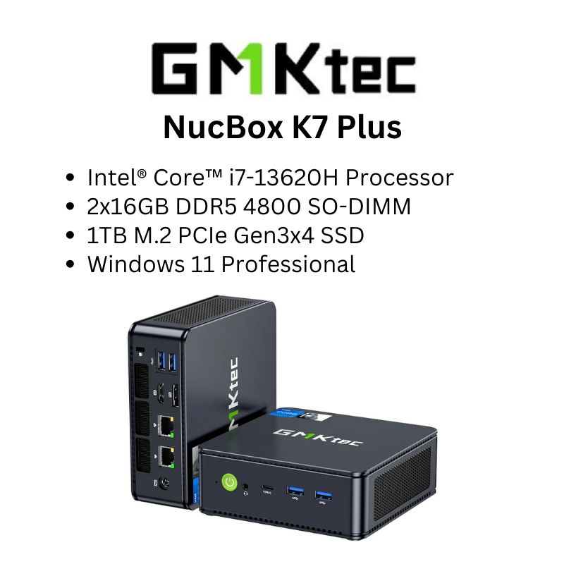Gmktec G3 Plus Mini Pc Intel Alder Lake N150 4K Dual Hd Windows 11