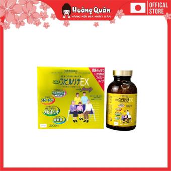 Tảo EX Family 2000 viên Nhật bản không có mùi tảo dễ uống thích hợp cho cả gia đình - Hoàng Quân hàng nội địa Nhật