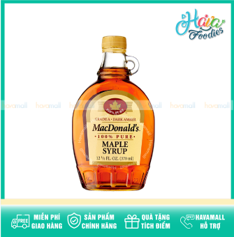 Siro Cây Lá Phong Canada Macdonald’s – Maple Syrup