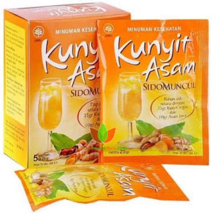 3 Box Kunyit Asam Sidomuncul Curcumin Turmeric Tolak Angin 5 Sachets Box Exp May 22 Lazada Singapore