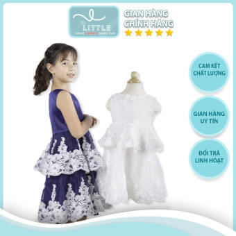 váy bé gái chân váy phù dâu đính ren 2 Tầng TL03 Váy Công Chúa Cách Điệu Đường May Đều Đẹp Chắc Chắn Tinh Xảo - THE LITTLE