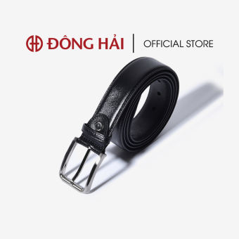 Dây nịt nam da bò cao cấp Đông Hải khóa xỏ kim thanh lịch - NITKMPU380 (Mặt khóa thay đổi theo từng đợt)