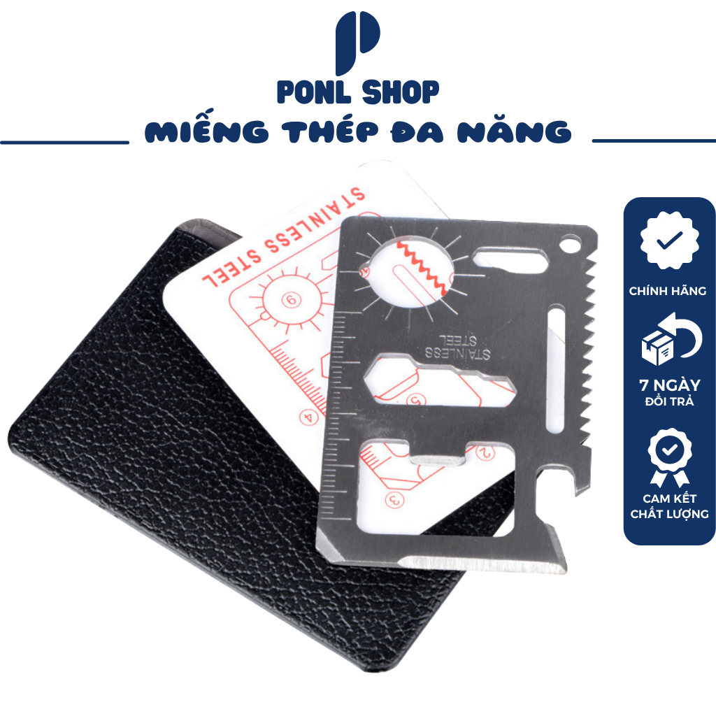 [HCM] Miếng thép đa năng 11 món cao cấp