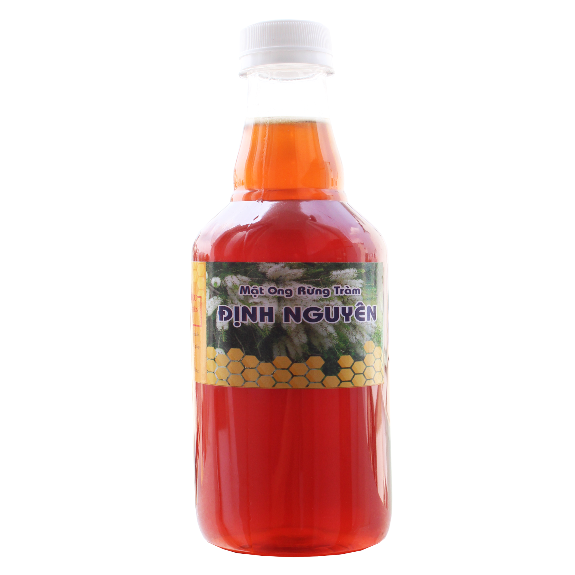 Mật Ong Nguyên chất Hoa Tràm ĐỊNH NGUYÊN 500ml-( cam kết đổi trả trong vòng 7 ngày nếu không hài lòng)
