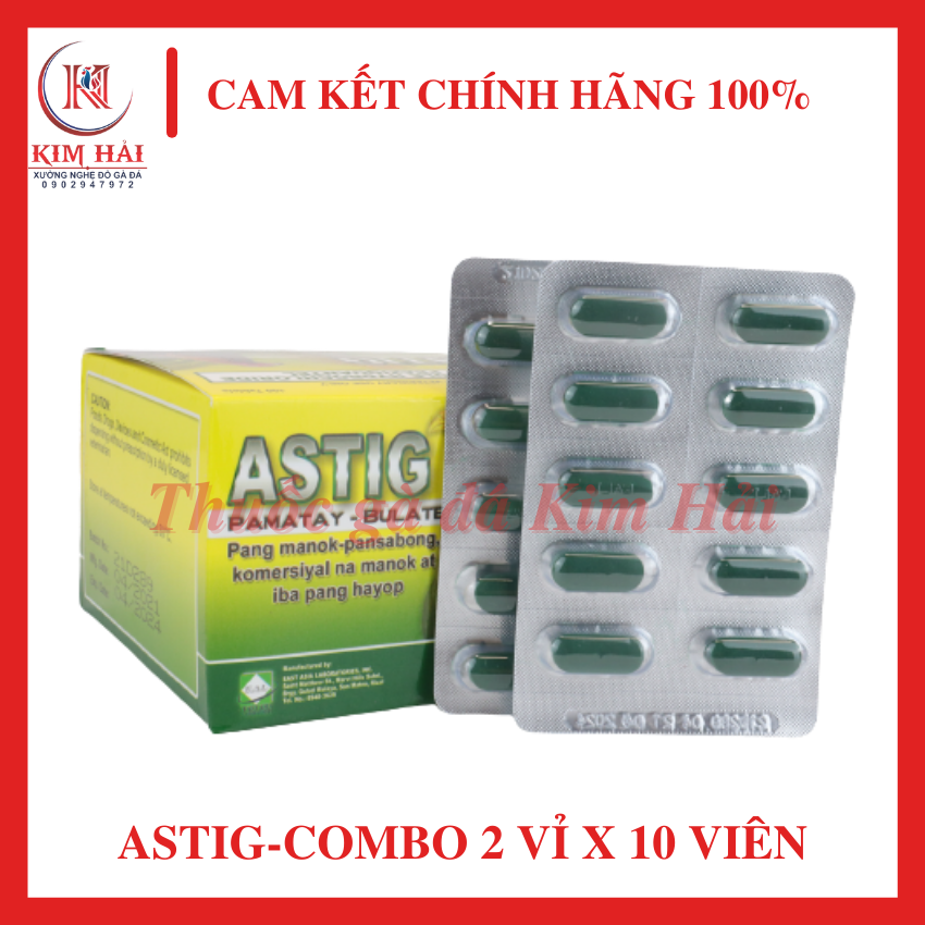 ASTIG- Philippines [combo 2 vỉ x 10 viên]cho gà uống trực tiếp-chuyên d.i.ệ.t sán dây và Levamisole , giun đũa k.ý s.i.n.h trong đường ruột gia cầm,không gây s.t.r.e.s.s cho gà.