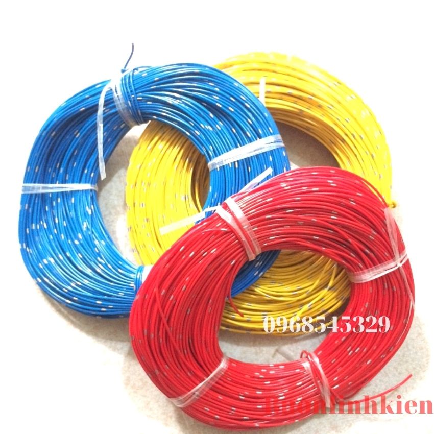 Dây điện Nhật 0.3 ly bền chịu nhiệt cuộn