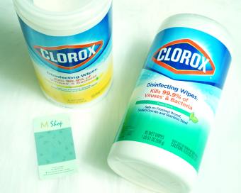 Khăn tẩy trùng diệt khuẩn CLOROX