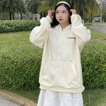 Áo Khoác Nỉ CLEM.CLUB Hoodie nỉ Pe dày dặn form xinh, có nón 2 lớp, dây kéo khóa tiện lợi mẫu mới - TP300