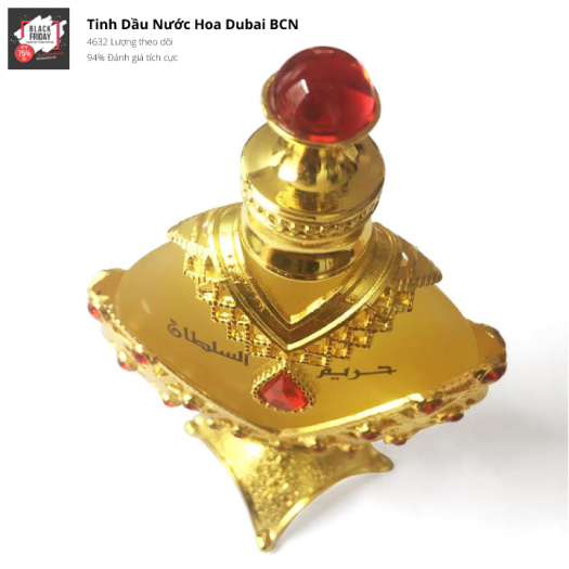 Tinh dầu nước hoa Dubai Hareem al Sultan