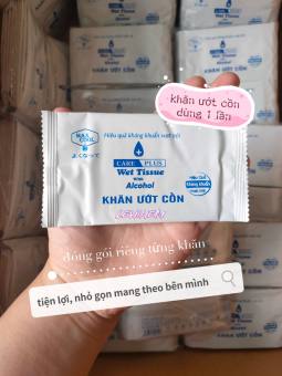Khăn ướt Cồn Max Cool kháng khuẩn Wet Tissue Alcohol_01 khăn_01pc