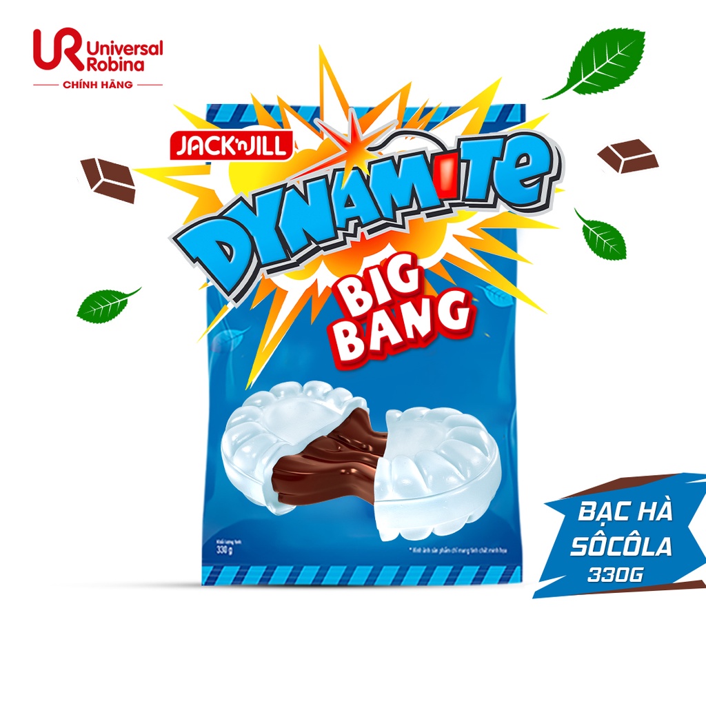 Kẹo Cứng Dynamite Bigbang hương bạc hà nhân sôcôla 330g