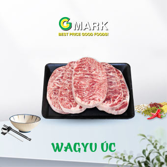 Bò Wagyu Úc 200g/miếng Nhập Khẩu Gmark Chuyên Bít Tết, Nướng BBQ