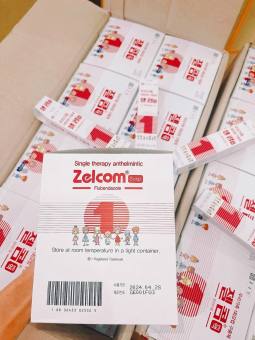 Tẩy Giun Zelcom Hàn Quốc Hộp 2 gói Cho Bé