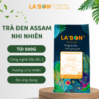 Trà Đen Assam Nhi Nhiên LA'BON Túi 500Gr.