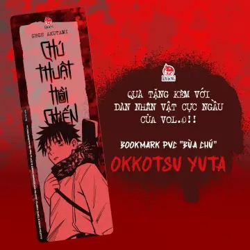 Chú thuật hồi chiến Vol 0 thường + book mark yuta