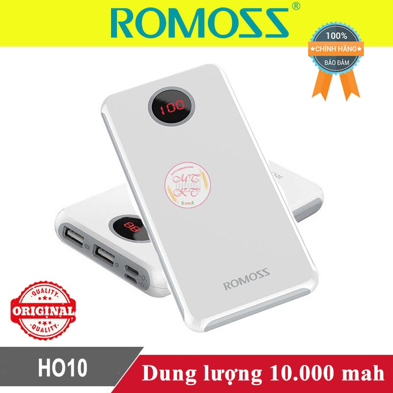 Sạc dự phòng pisen romoss 10.000-20.000mah - pin sạc dự phòng chính hãng