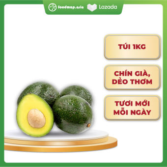 Bơ Booth (Hơi Nám Da) - Foodmap Fruits - Túi 1kg