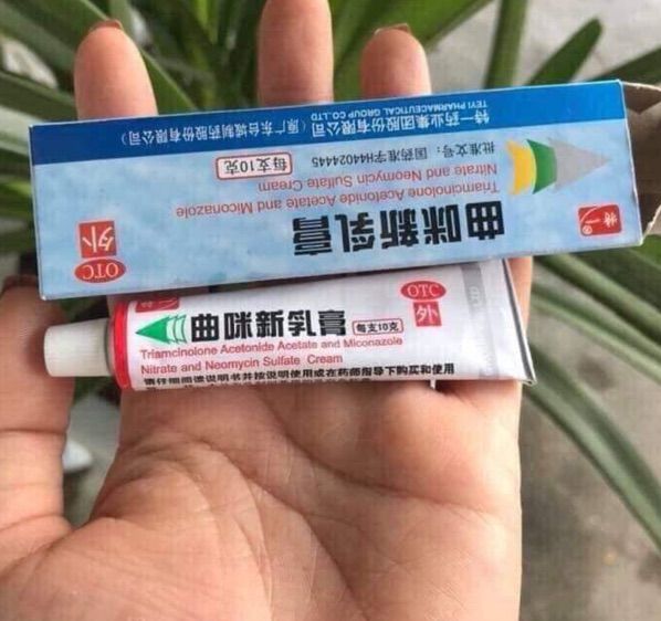 Kem bôi da liễu hắc lào, mề đay, á sừng, viêm nang lông, viêm da dị ứng, chàm sữa típ 10gr