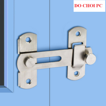 Khóa cửa chốt móc xoay , chốt khóa cửa lùa Inox