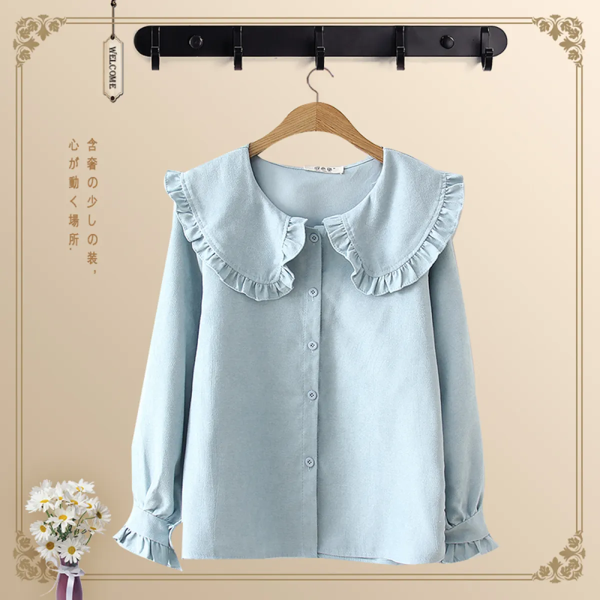 cute collared shirts for juniors