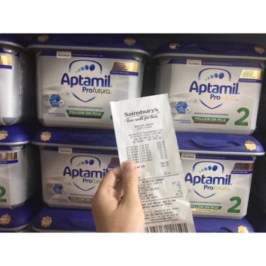 MẪU MỚI DATE 2022 Aptamil lùn Anh số 1,2,3 hộp 800g