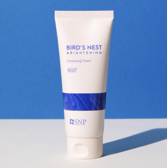 Sữa Rửa Mặt Dưỡng Trắng Cấp Ẩm Tinh Chất Tổ Yến SNP BIRDS NEST BRIGHTENING CLEANSING FOAM