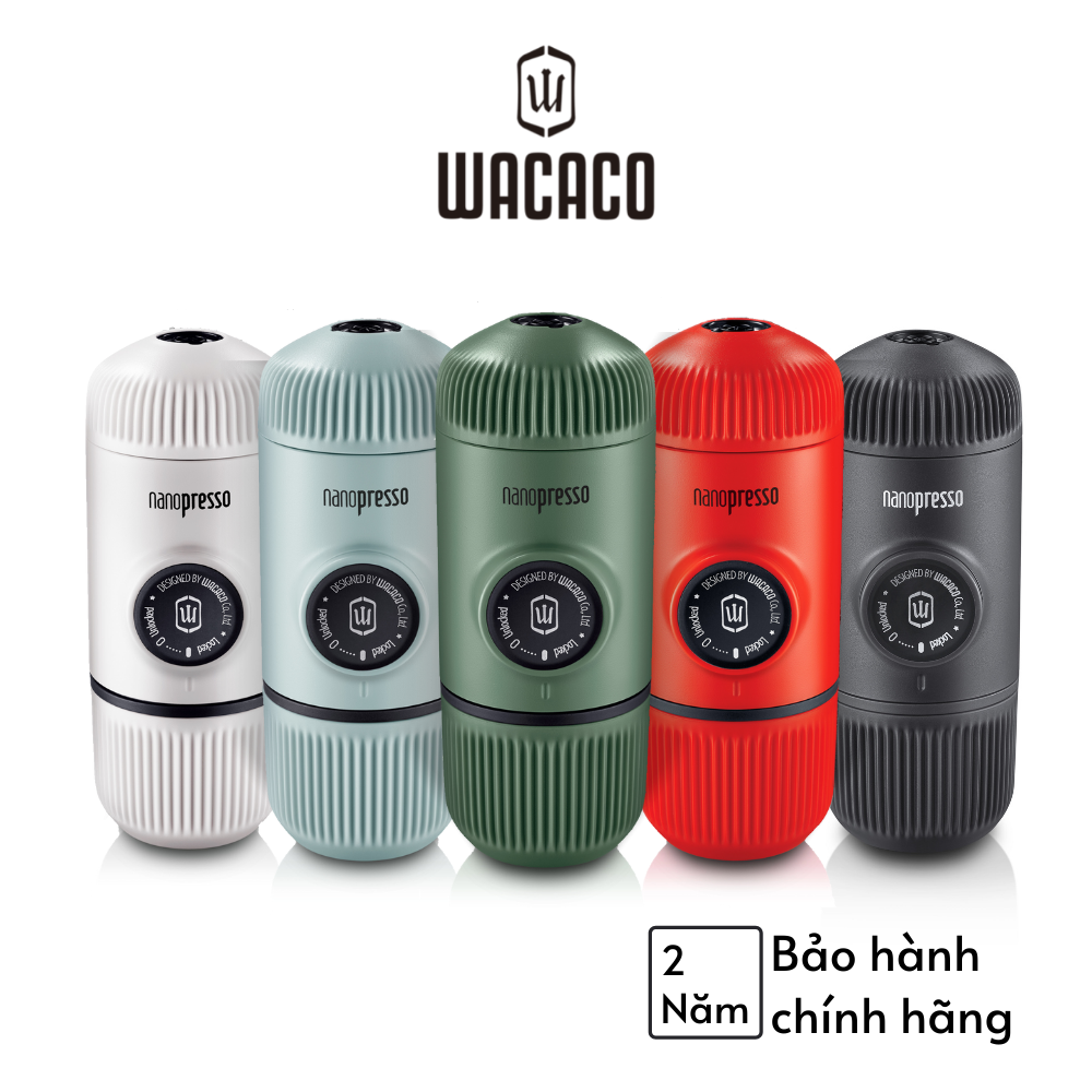 Dụng cụ pha cà phê Wacaco Nanopresso - Dụng cụ pha cà phê cầm tay cao cấp - Bảo hành chính hãng 24 tháng