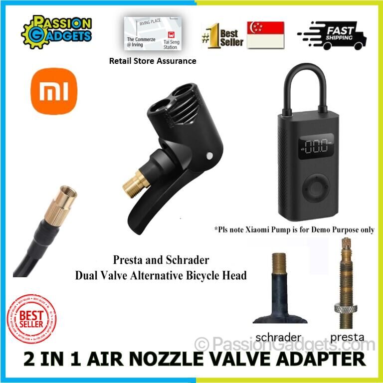 Tire Valve Adapter Ball Pump Needle Balloon Nozzle Inflation Kit for Xiaomi  Air Pump and Other Compatible Electric Inflator - AliExpress