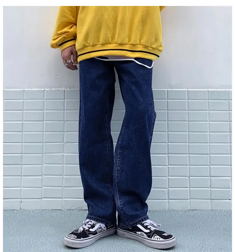 colored wide leg jeans