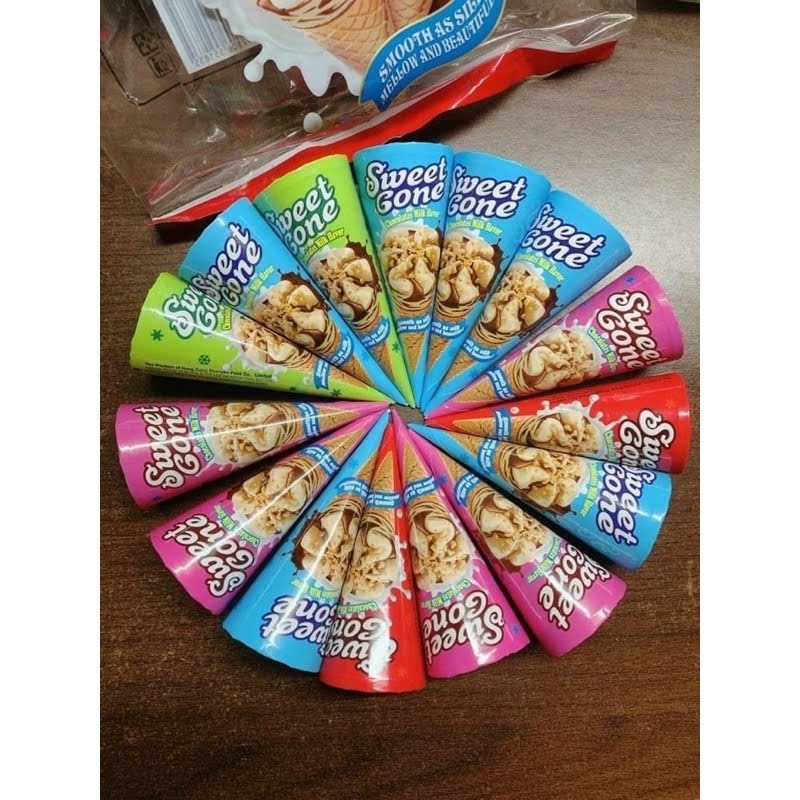 Combo 2 gói Bánh Ốc Quế Sweet Gone Weisiel gói 300gr mix 3 vị siêu ngon