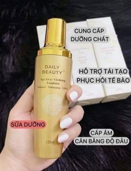 Sữa dưỡng trắng da Hàn Quốc Daily Beauty Age Away Vitalizing Emulsion R&B Việt Nam Đánh Thức Thanh Xuân, trẻ hóa làn da