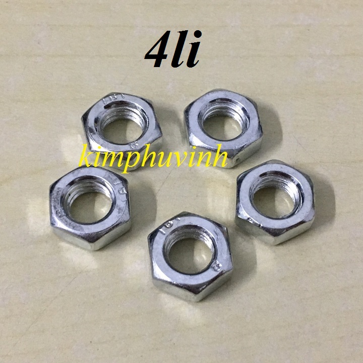 50 con -tán m4 - đai ốc - ecu 4li