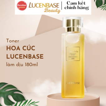 Toner hoa cúc LUCENBASE beauty cấp ẩm, làm dịu da 180ml